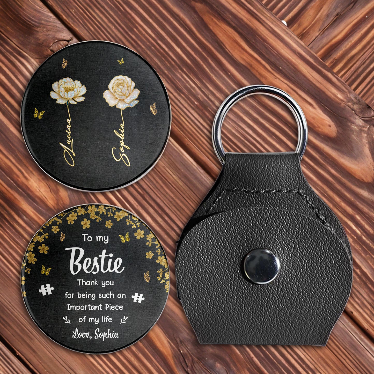 To My Bestie, Thank You, Flowers