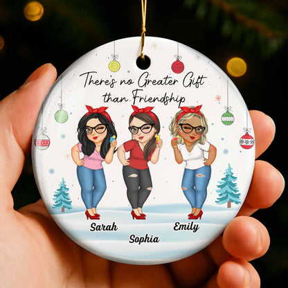 There's No Greater Gift Than Friendship, Friends With Bows And Glasses