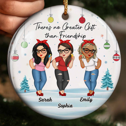 There's No Greater Gift Than Friendship, Friends With Bows And Glasses