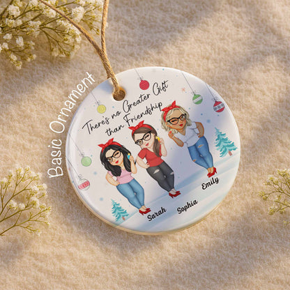 There's No Greater Gift Than Friendship, Friends With Bows And Glasses