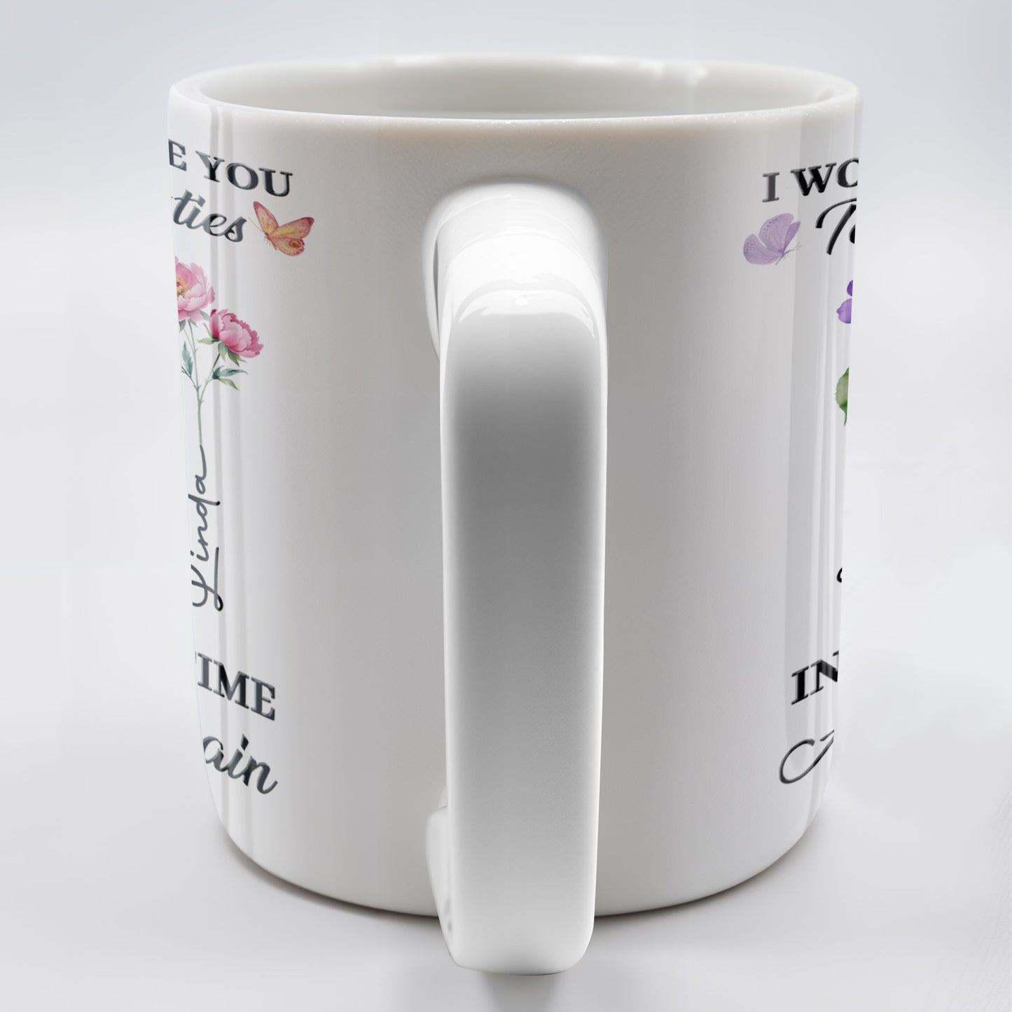 Choose You To Be My Besties, Flowers And Butterflies