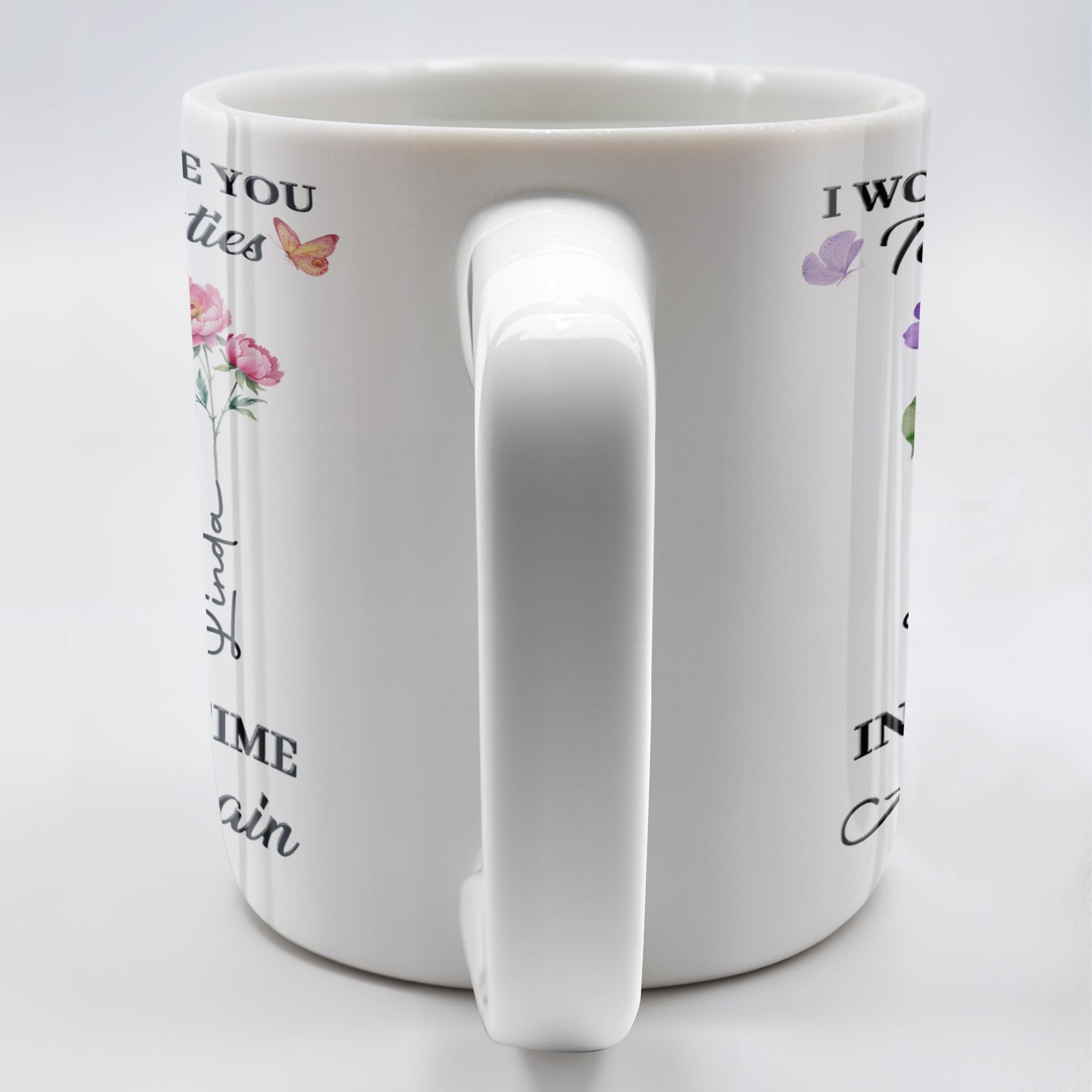 Choose You To Be My Besties, Flowers And Butterflies