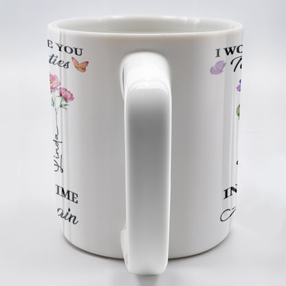 Choose You To Be My Besties, Flowers And Butterflies