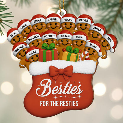 Besties For The Resties Gingerbread Cookies