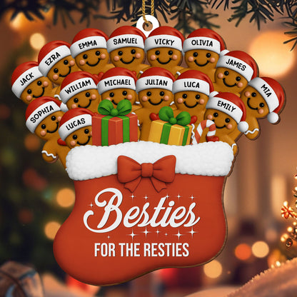 Besties For The Resties Gingerbread Cookies