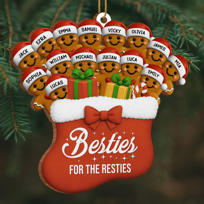 Besties For The Resties Gingerbread Cookies