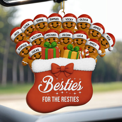 Besties For The Resties Gingerbread Cookies