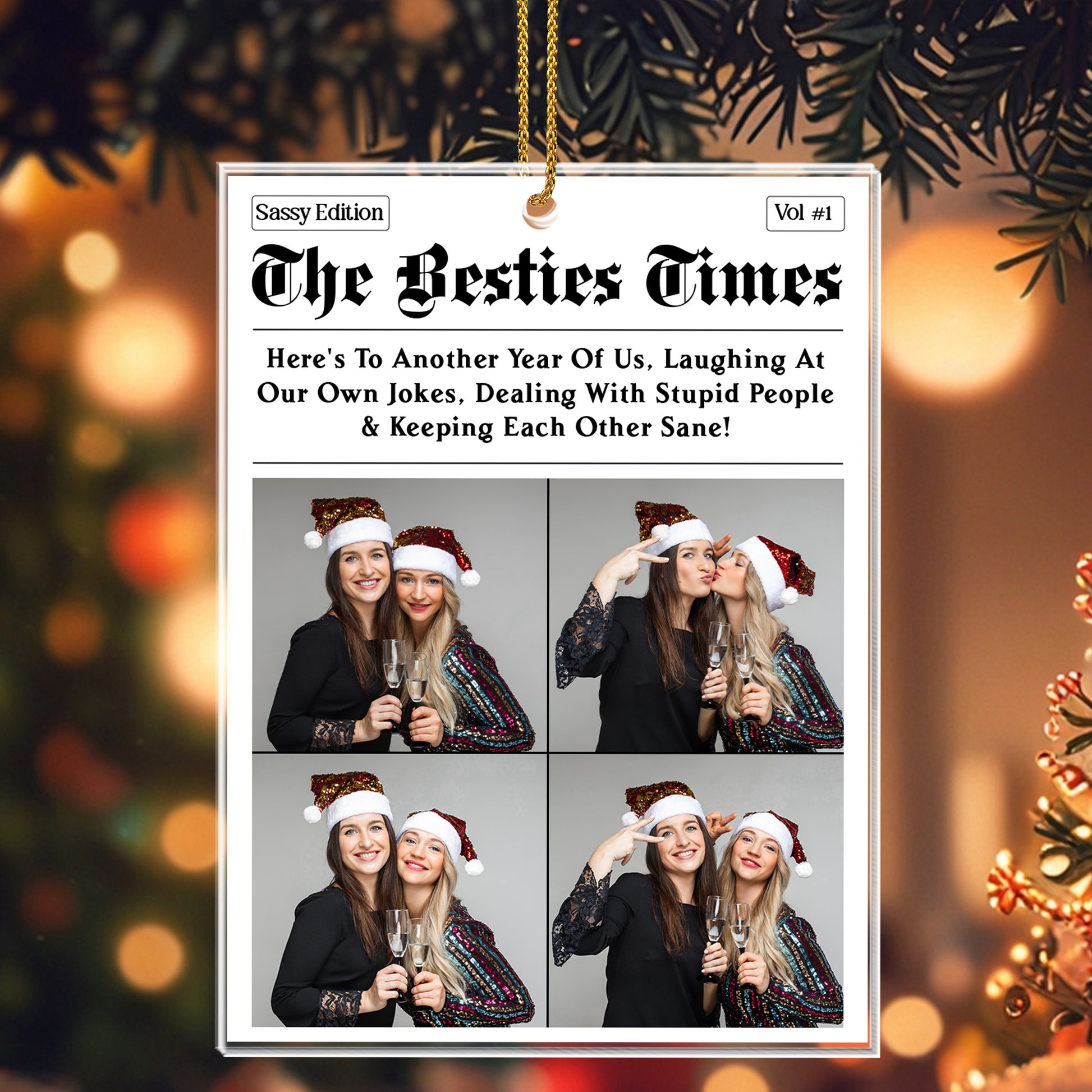 Here's To Another Year Of Us, Newspaper & Photos