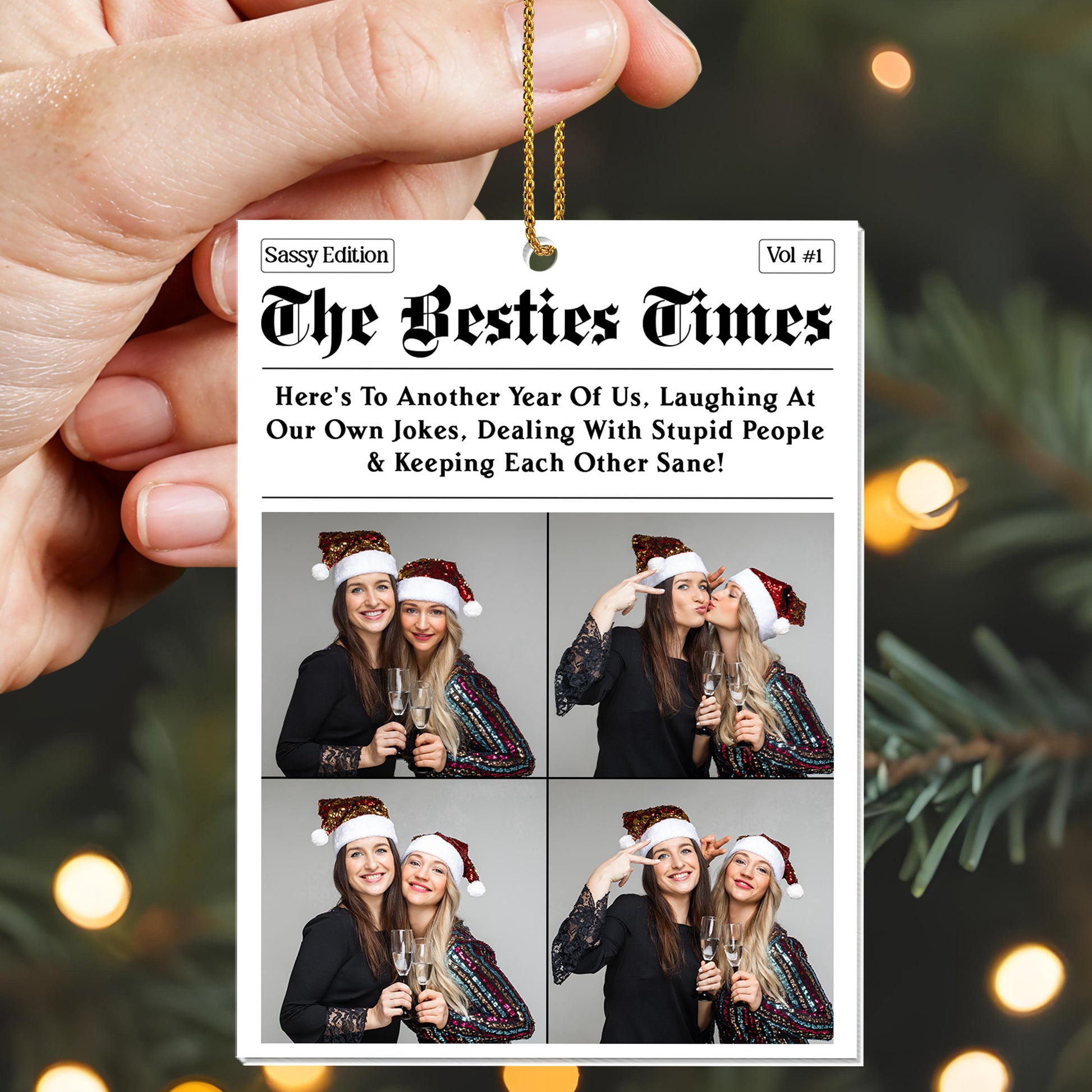 Here's To Another Year Of Us, Newspaper & Photos