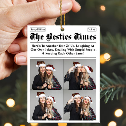 Here's To Another Year Of Us, Newspaper & Photos