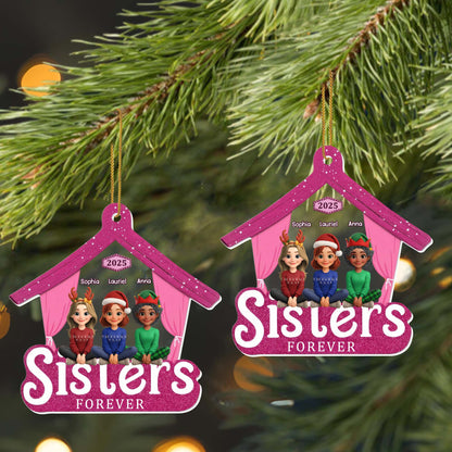 Sisters Forever Hanger Ornament