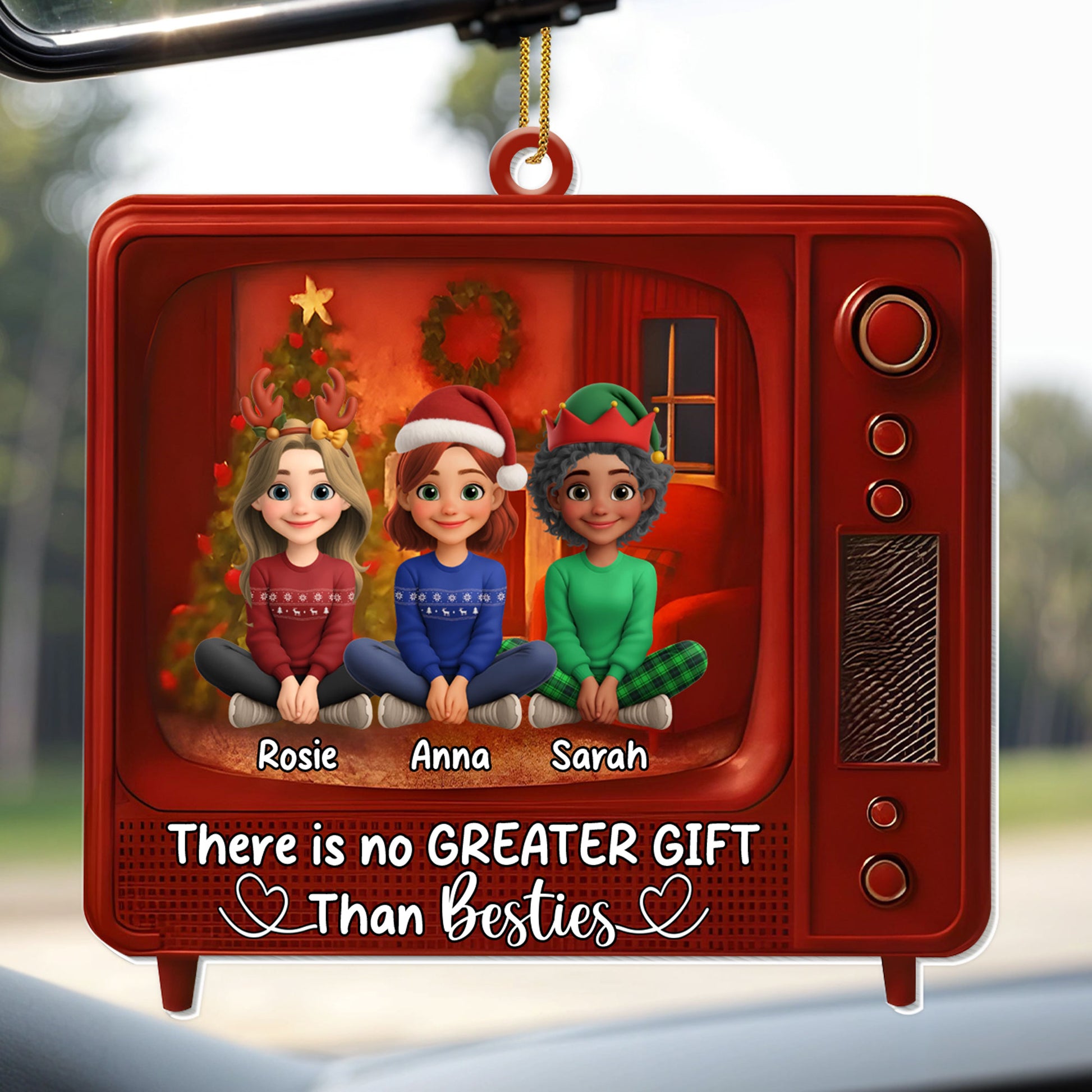 There Is No Greater Gift Than Besties, Vintage TV Design