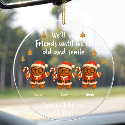 We'll Be Friends Until We're Old And Senile With Santa Outfits