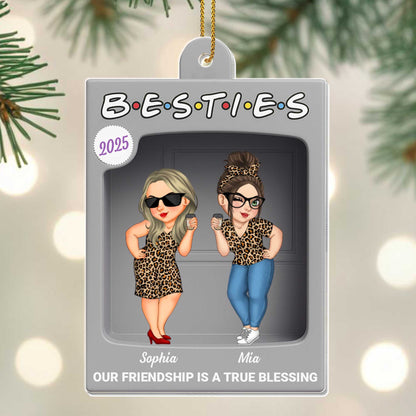 Our Friendship Is A True Blessing Besties Design
