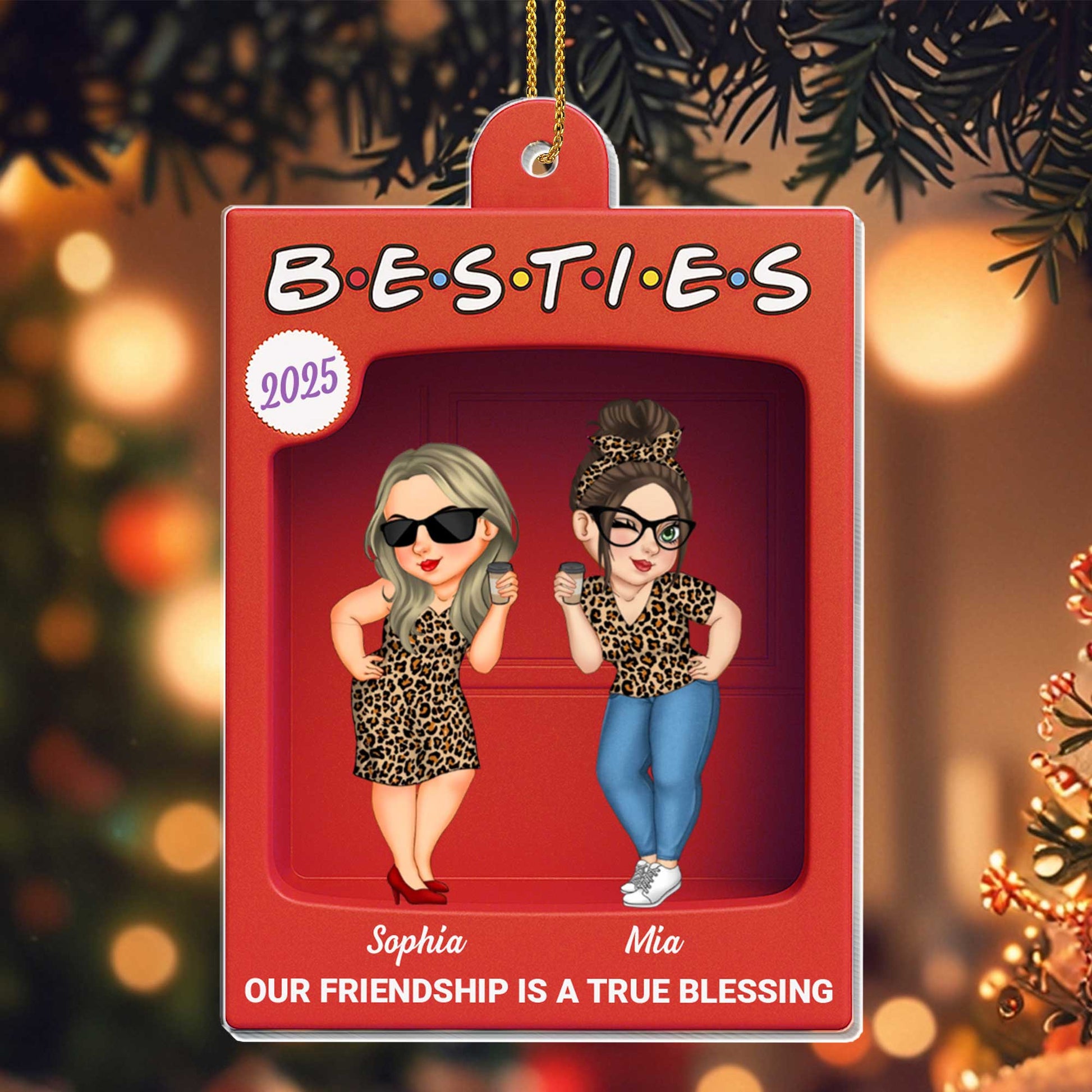 Our Friendship Is A True Blessing Besties Design