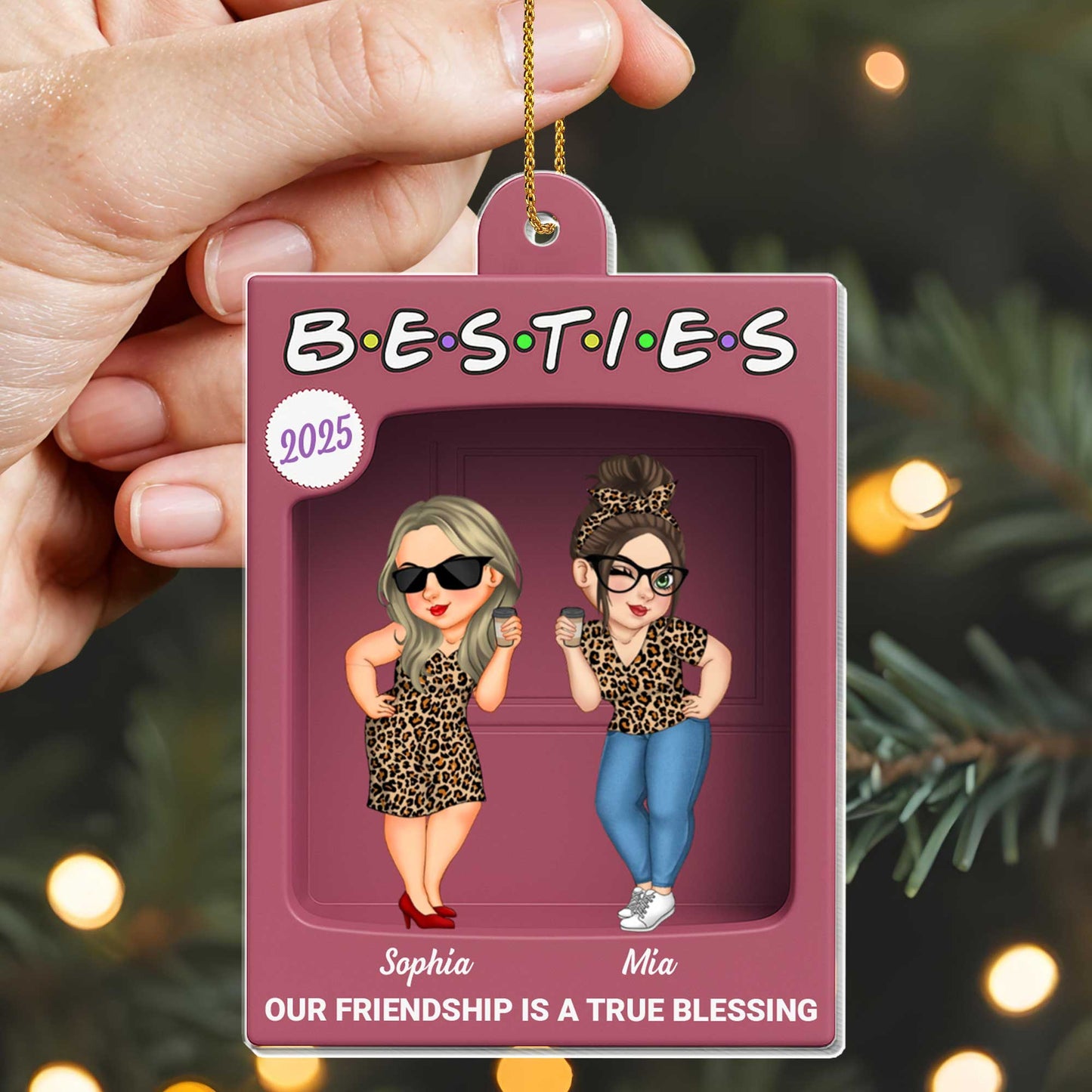 Our Friendship Is A True Blessing Besties Design