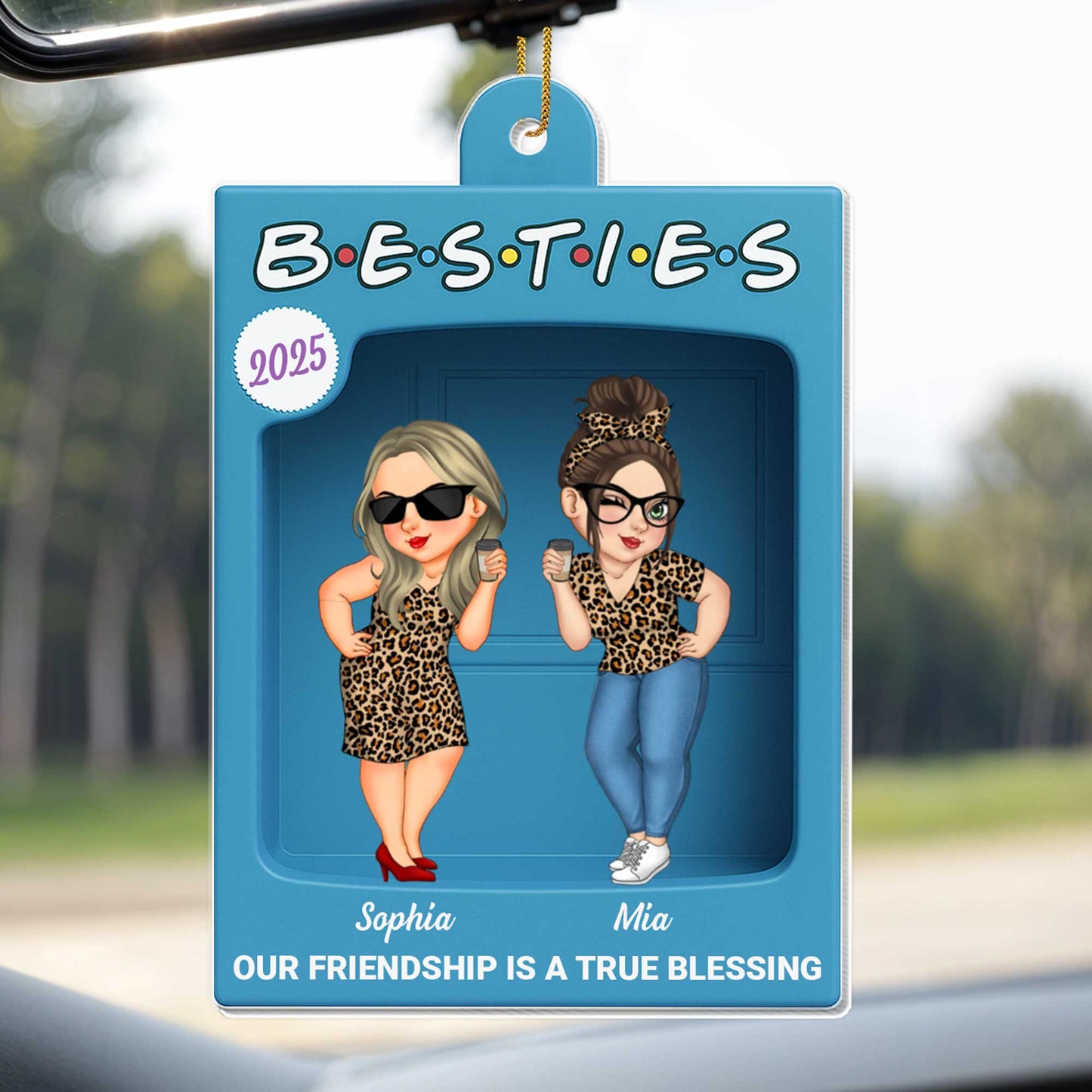 Our Friendship Is A True Blessing Besties Design