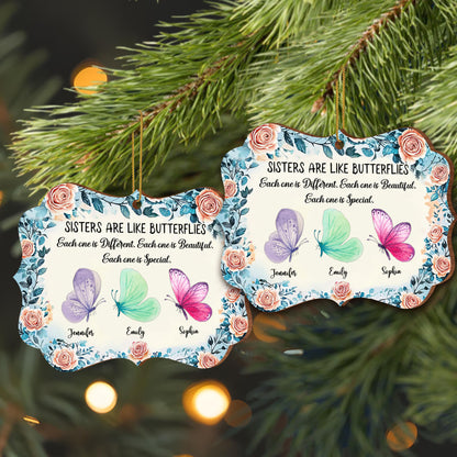 Sisters Are Like Butterflies, Each Special And Beautiful