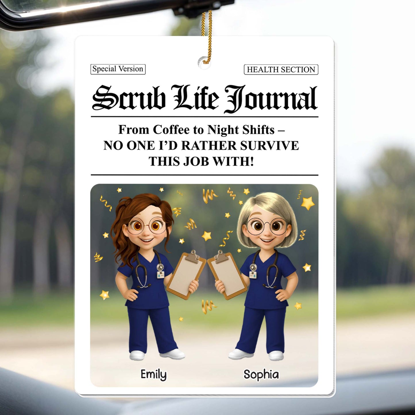 From Coffee To Night Shifts With Cartoon Nurses