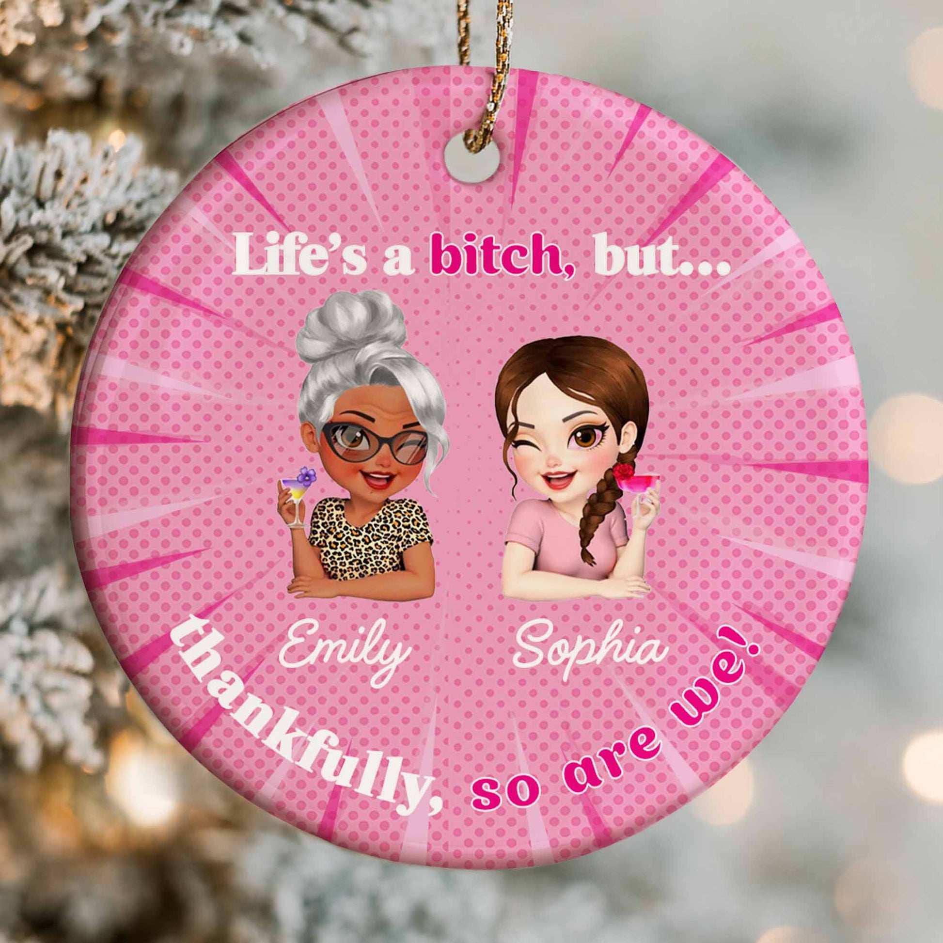 Life's A B*tch, But Thankfully So Are We, Cartoon Women