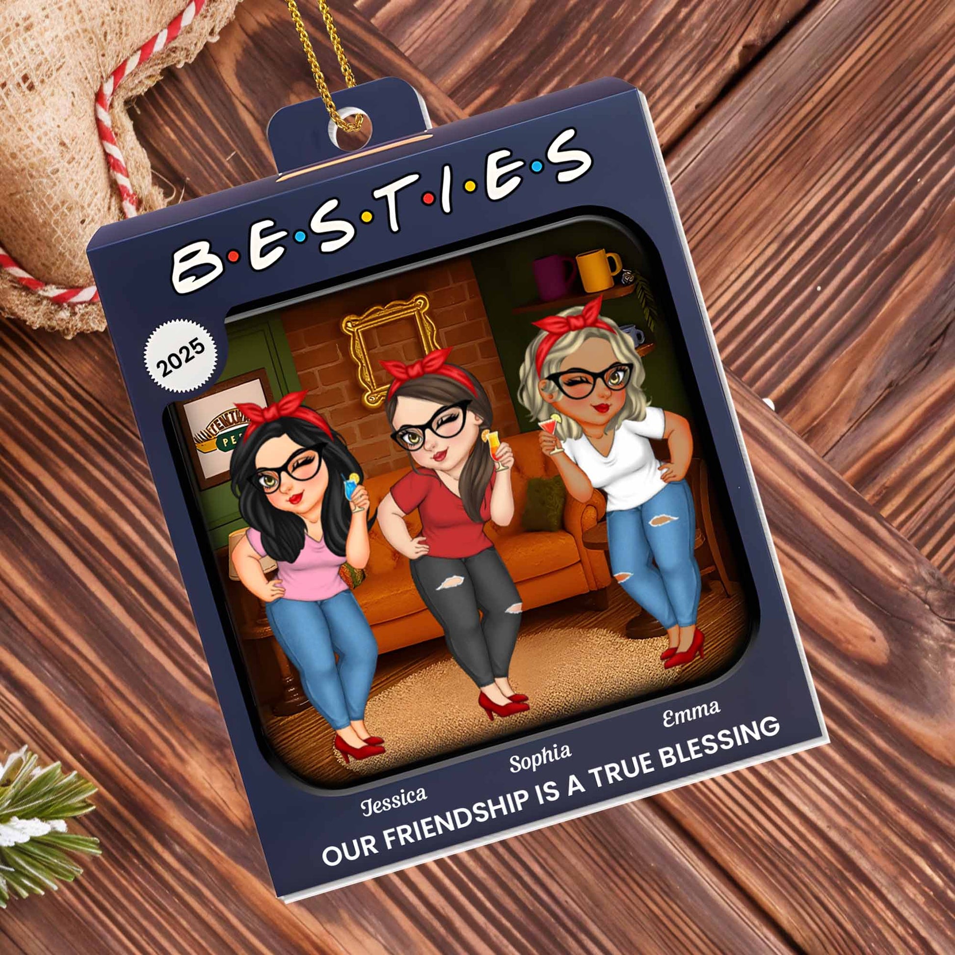 Our Friendship Is A True Blessing, Animated Female Friends