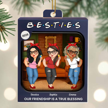 Our Friendship Is A True Blessing, Animated Female Friends
