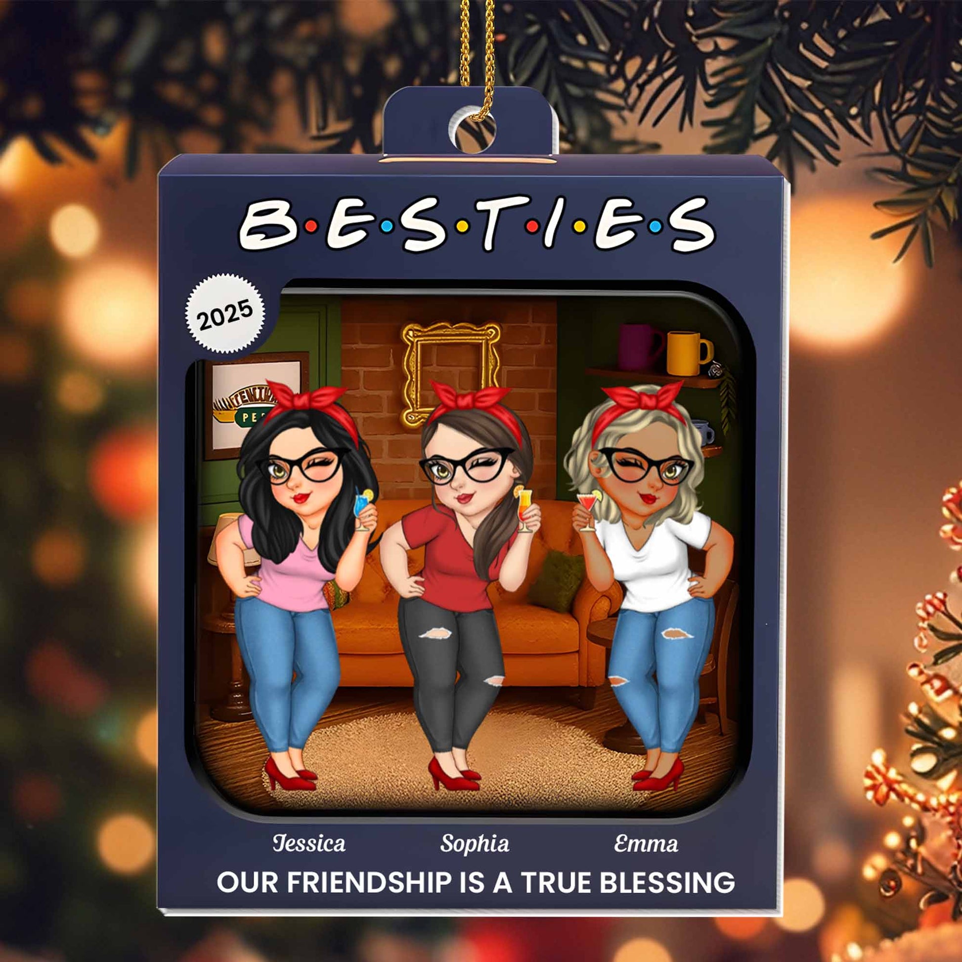 Our Friendship Is A True Blessing, Animated Female Friends