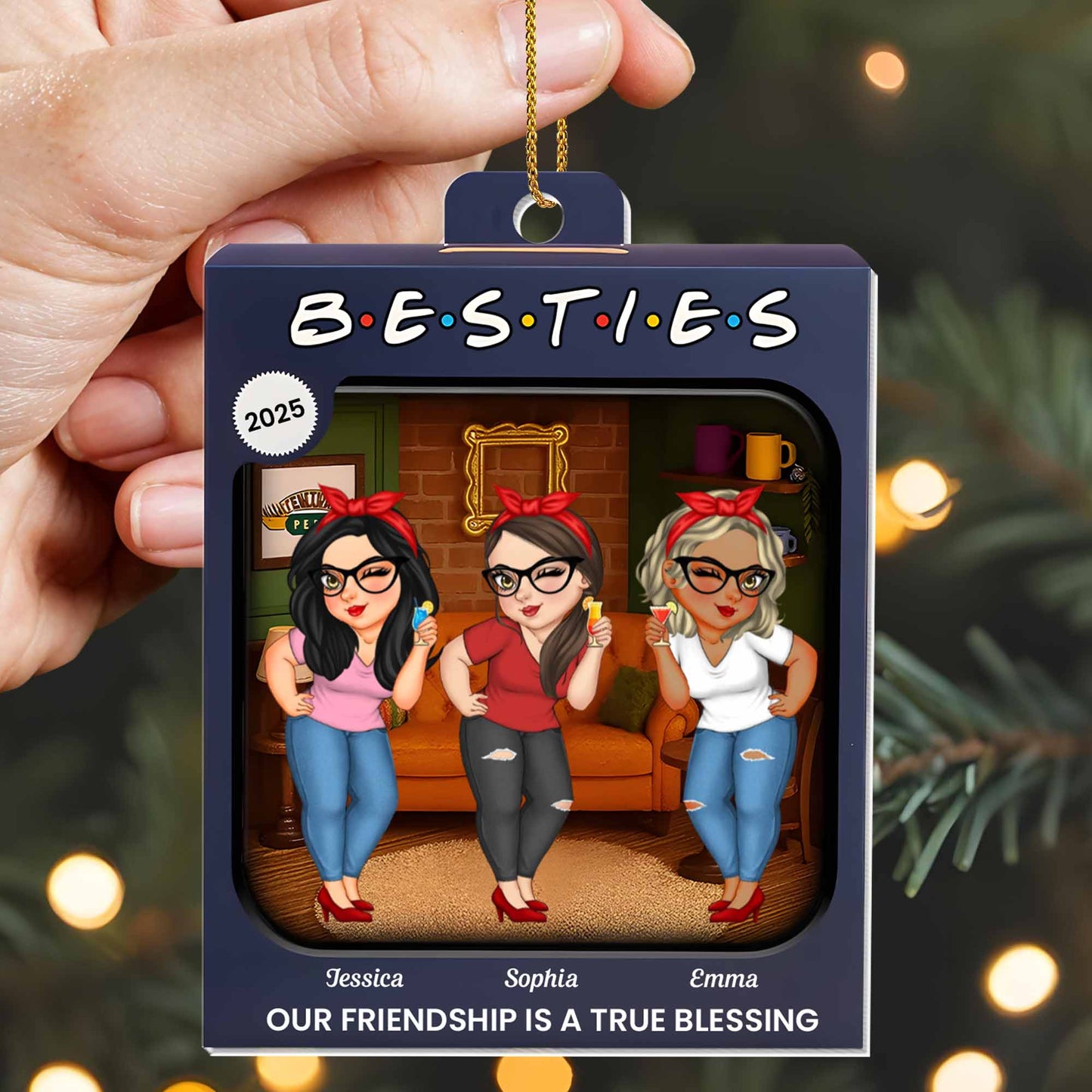 Our Friendship Is A True Blessing, Animated Female Friends