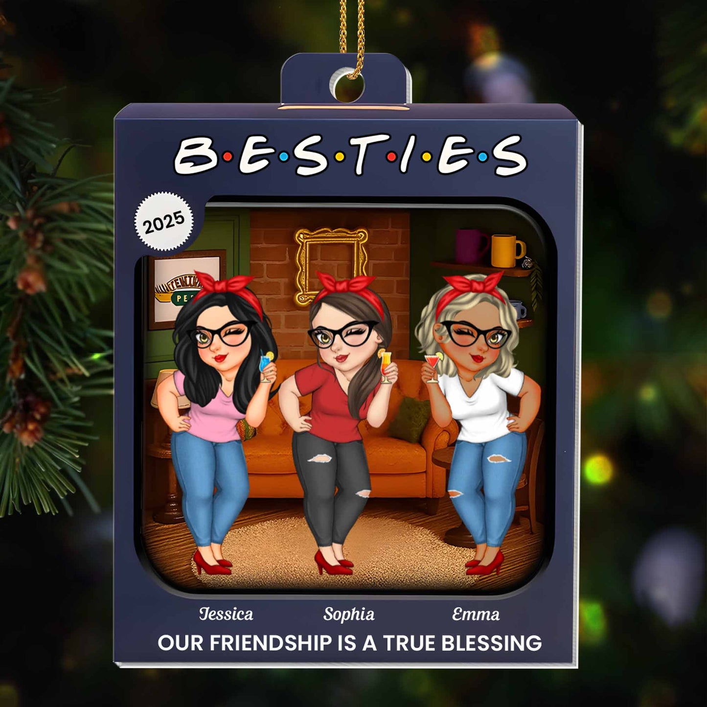 Our Friendship Is A True Blessing, Animated Female Friends
