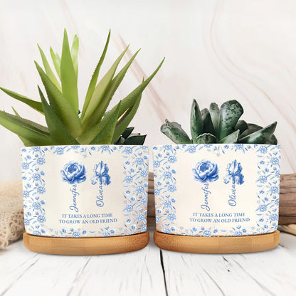 It Takes A Long Time To Grow An Old Friend, Flowers Design