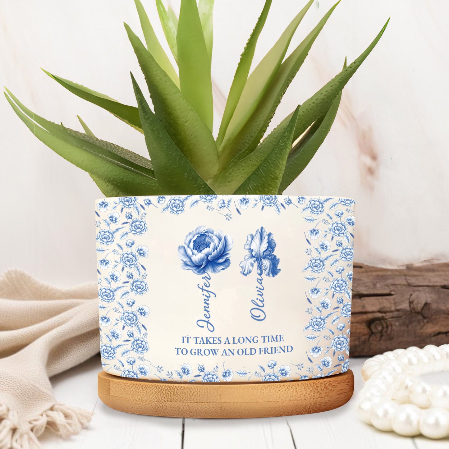 It Takes A Long Time To Grow An Old Friend, Flowers Design