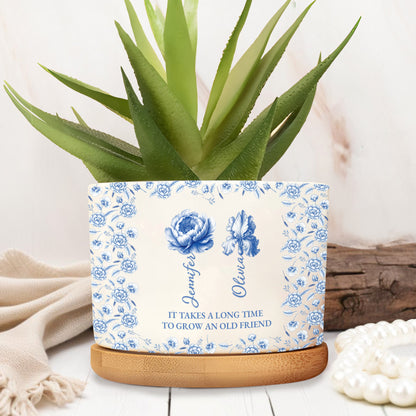 It Takes A Long Time To Grow An Old Friend, Flowers Design