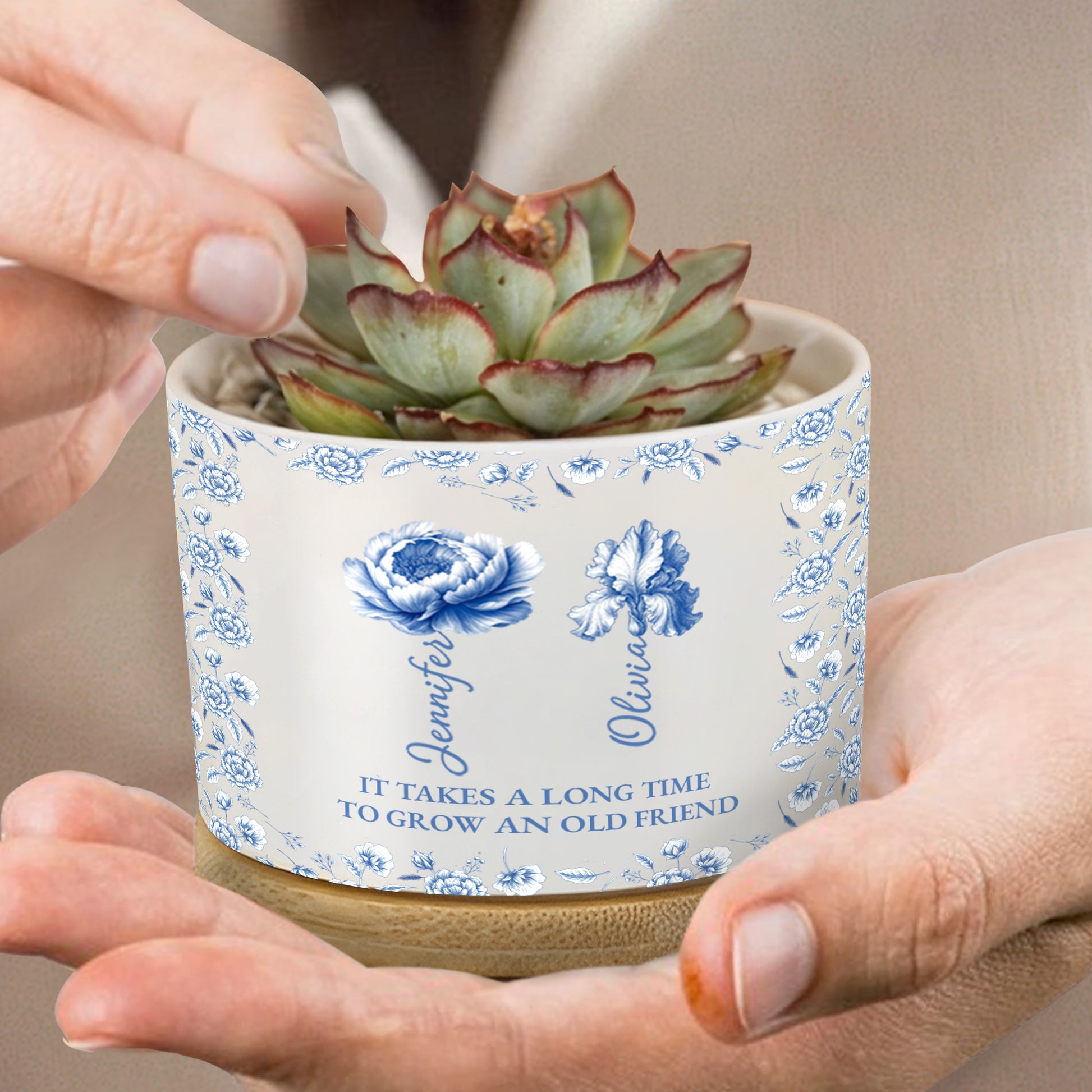 It Takes A Long Time To Grow An Old Friend, Flowers Design