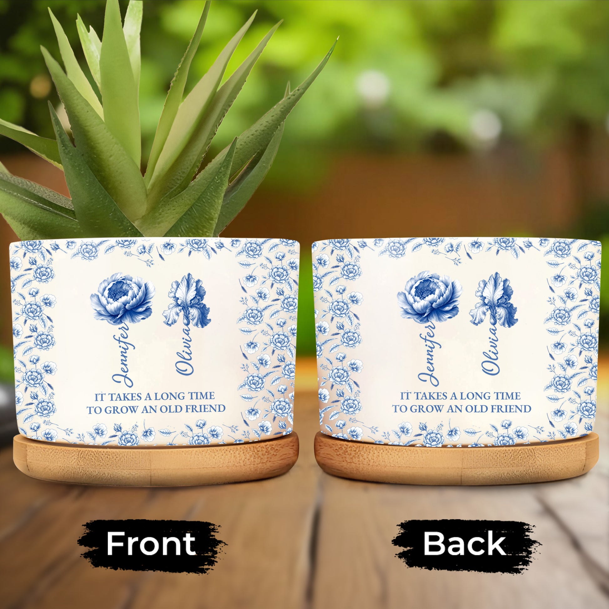 It Takes A Long Time To Grow An Old Friend, Flowers Design