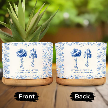 It Takes A Long Time To Grow An Old Friend, Flowers Design