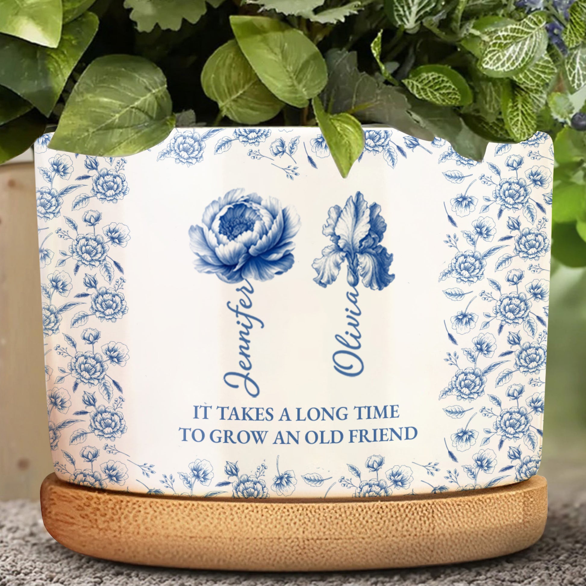 It Takes A Long Time To Grow An Old Friend, Flowers Design