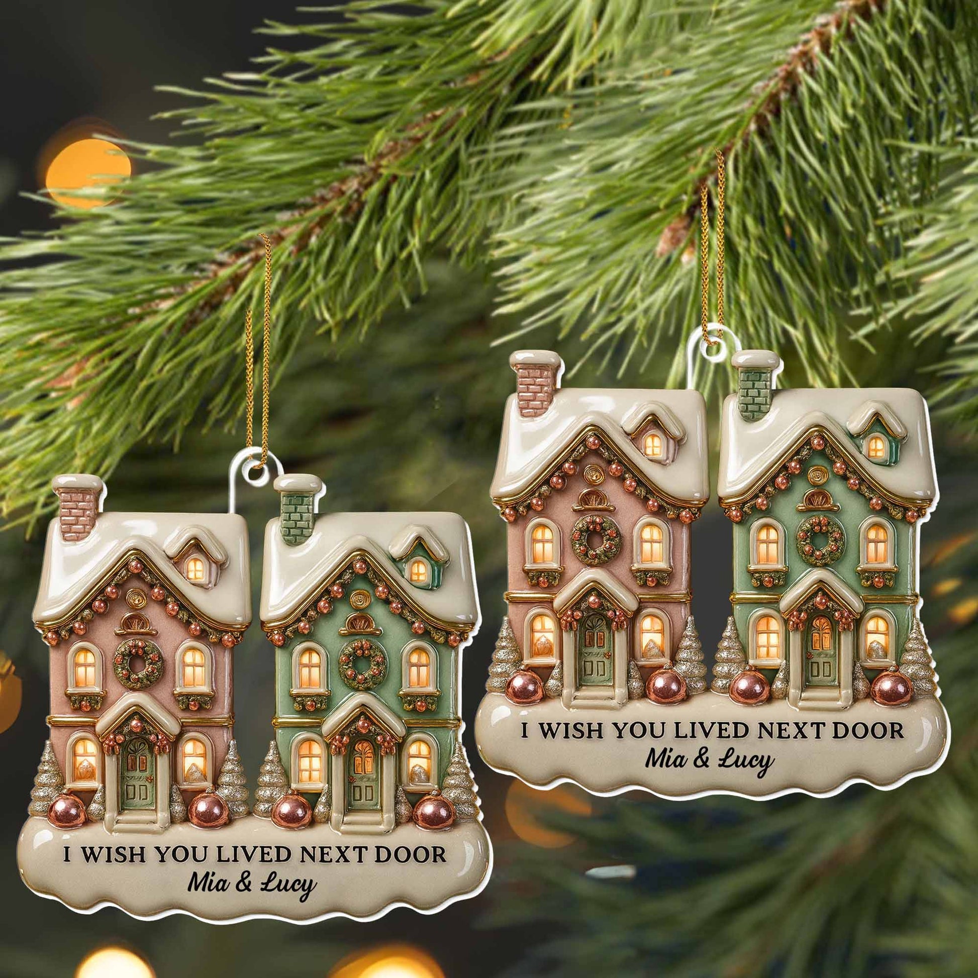 I Wish You Lived Next Door, House and Christmas Decor