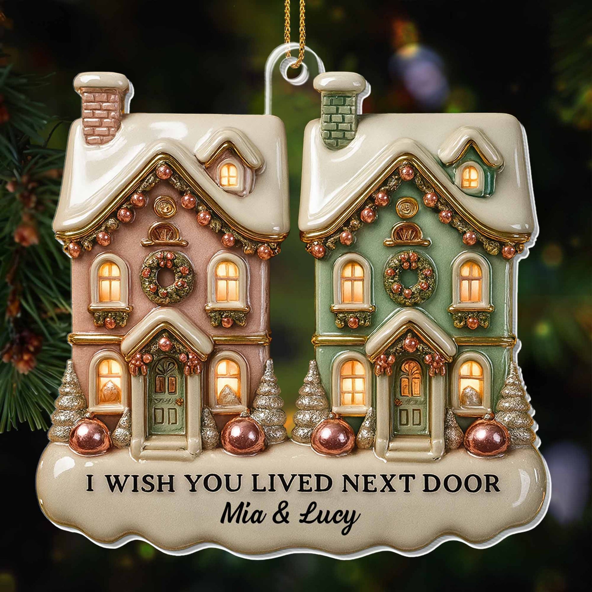 I Wish You Lived Next Door, House and Christmas Decor