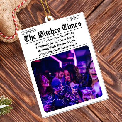 Here's To Another Year Of Us, Newspaper & Friends