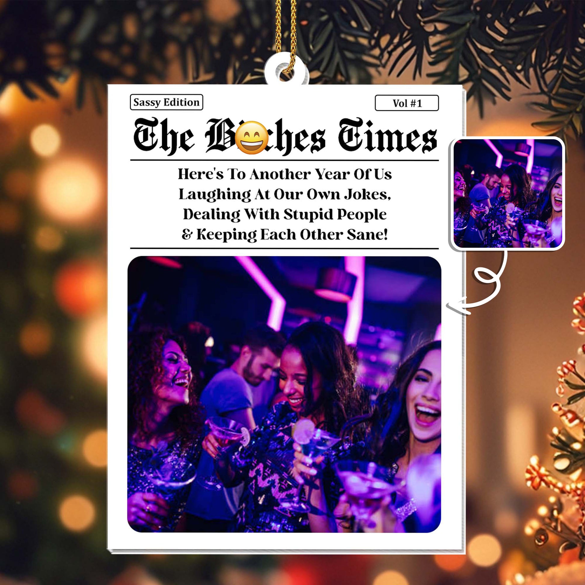 Here's To Another Year Of Us, Newspaper & Friends