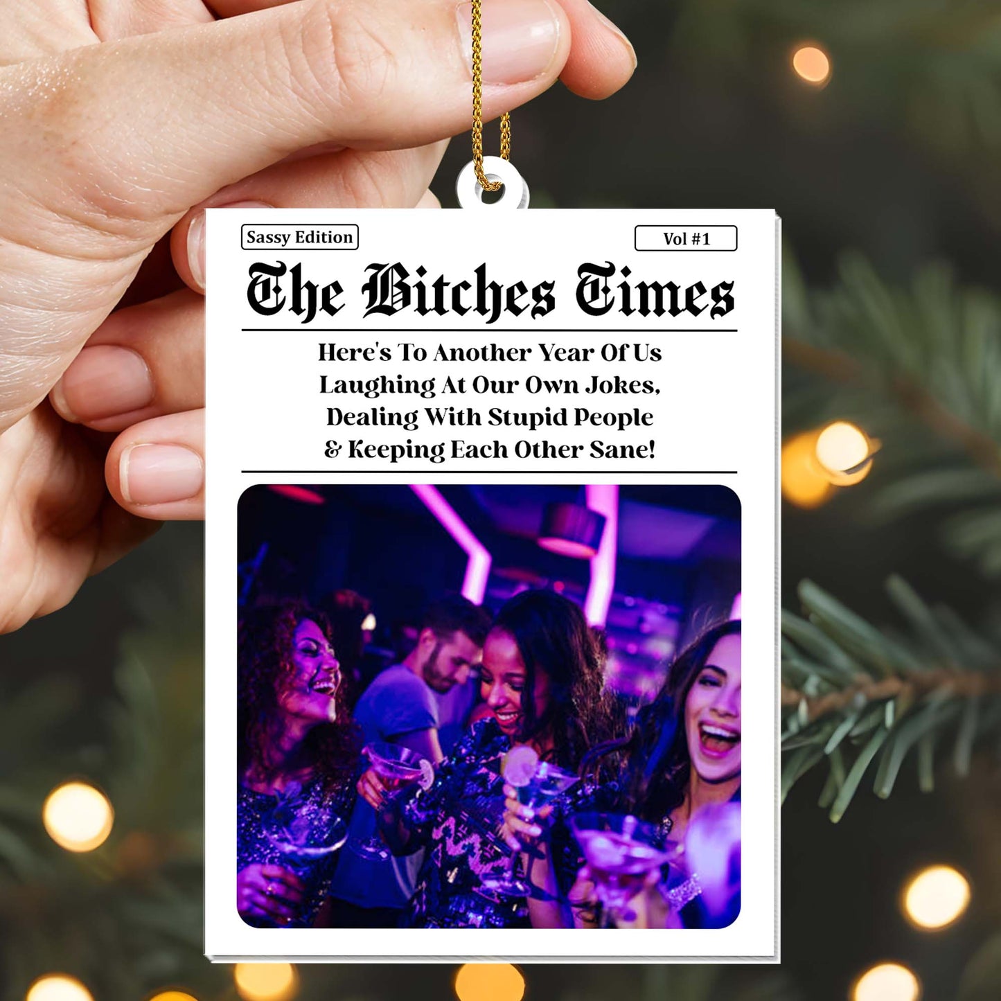 Here's To Another Year Of Us, Newspaper & Friends