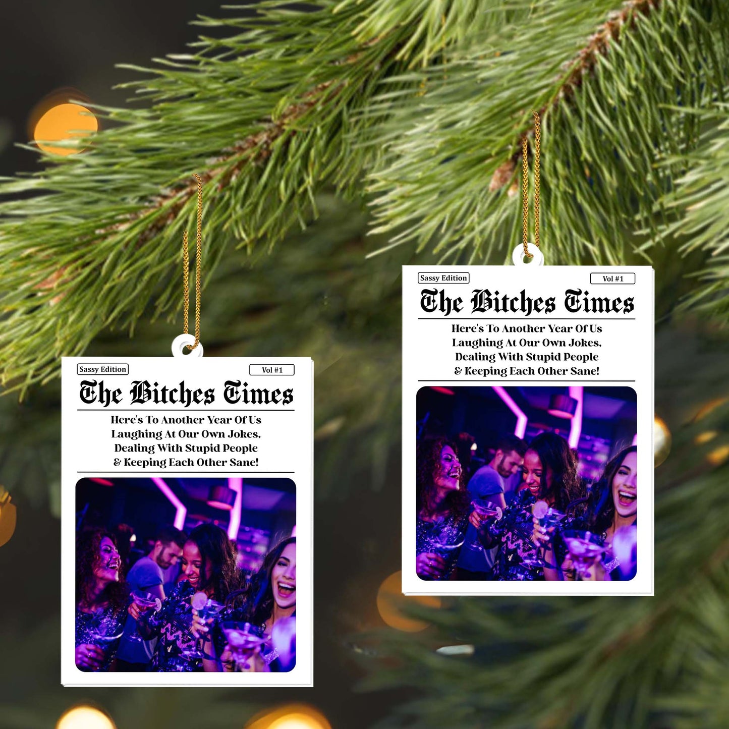 Here's To Another Year Of Us, Newspaper & Friends