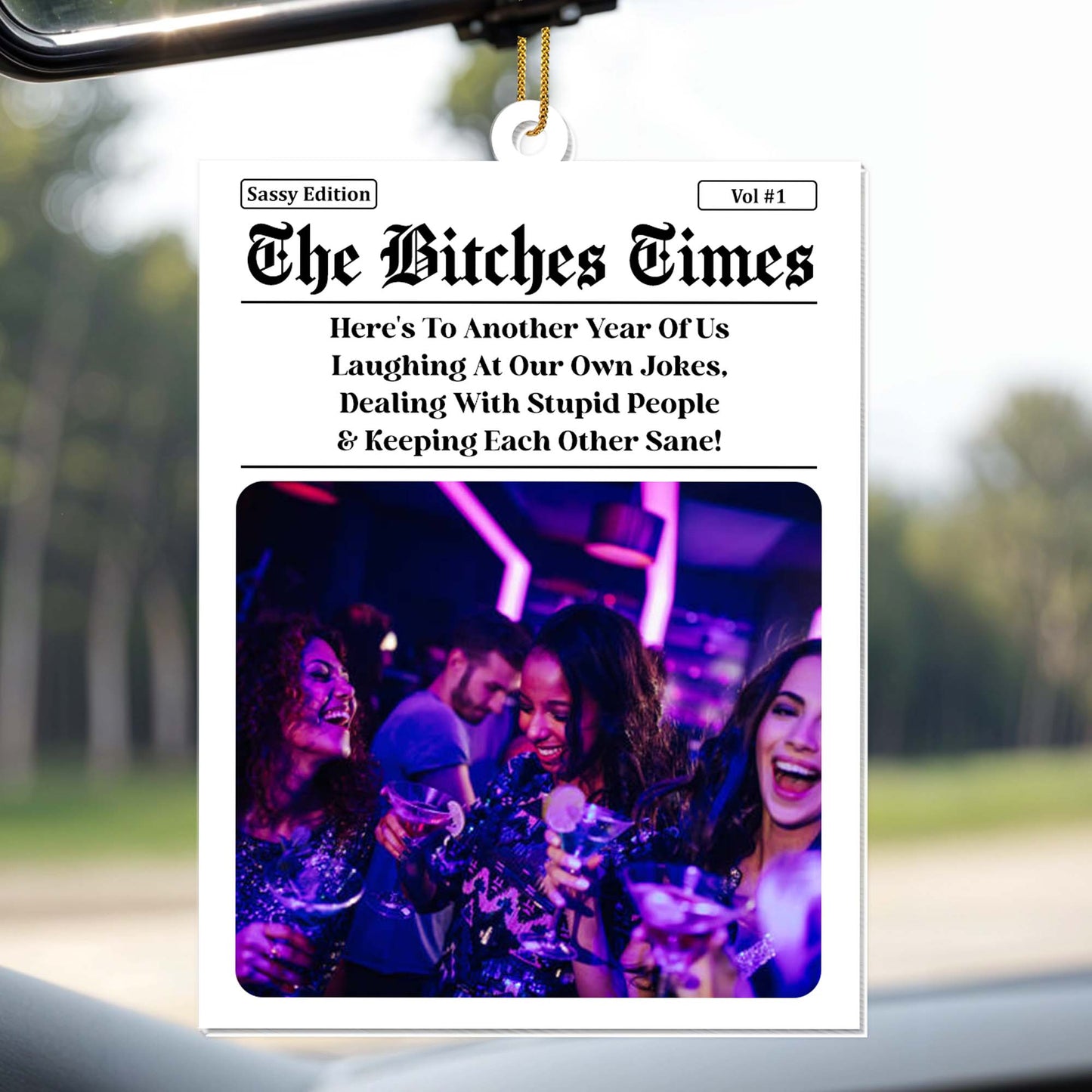 Here's To Another Year Of Us, Newspaper & Friends