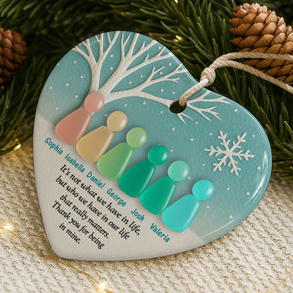 Thank You For Being In My Life, Tree And Family Figures