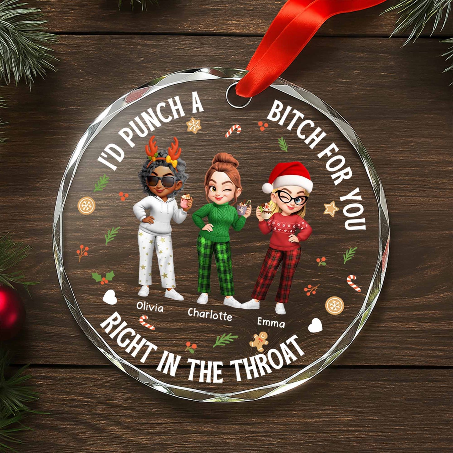 I'd Punch A B**** For You Right In The Throat, Christmas Outfits