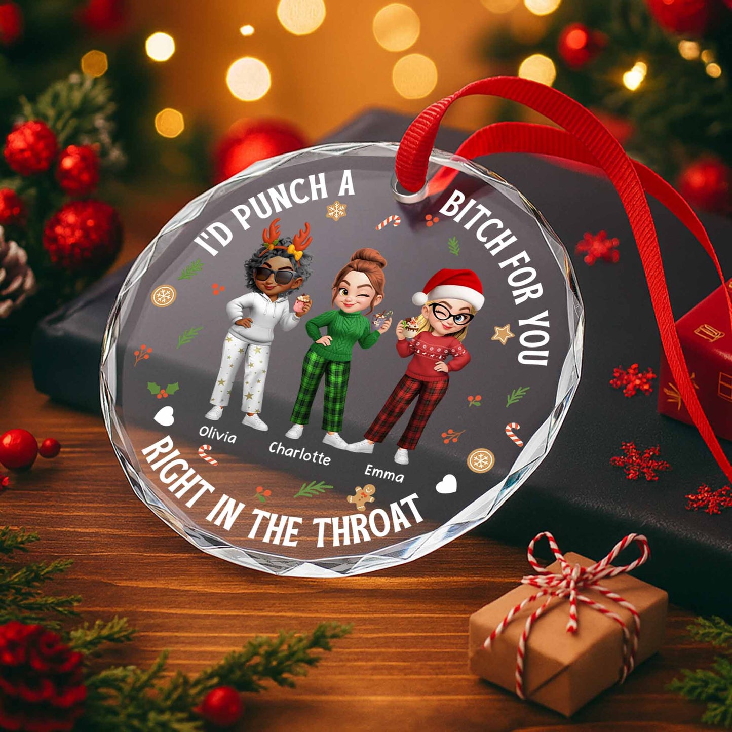 I'd Punch A B**** For You Right In The Throat, Christmas Outfits