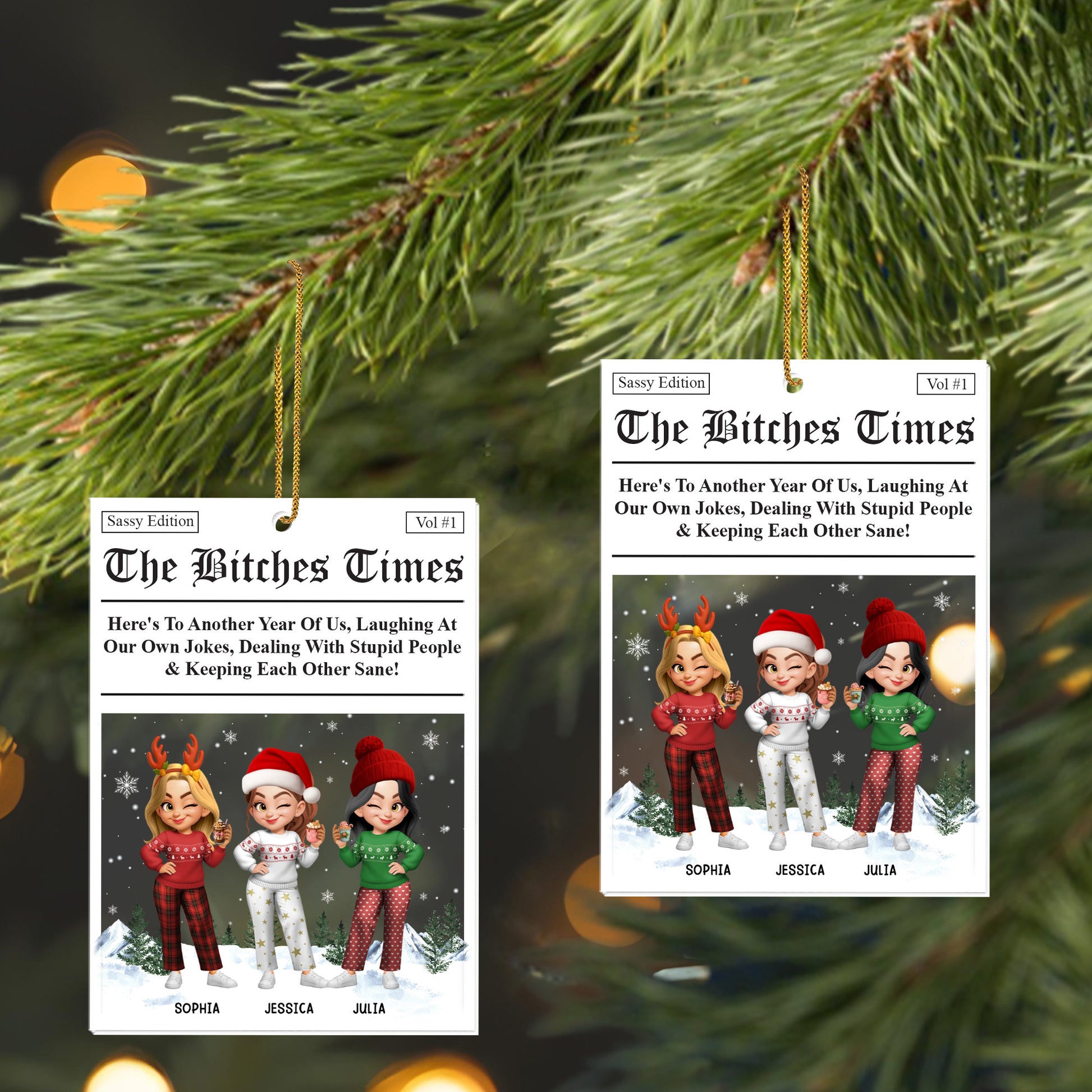 Here's To Another Year Of Us, Cartoon Characters Celebrating