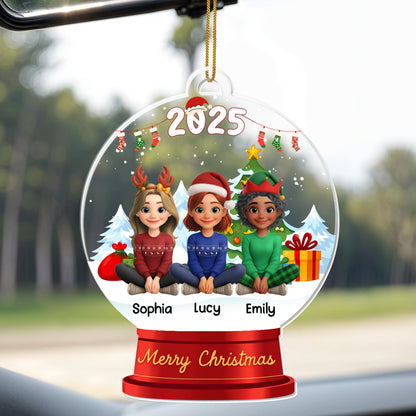 Merry Christmas, Children Celebrating