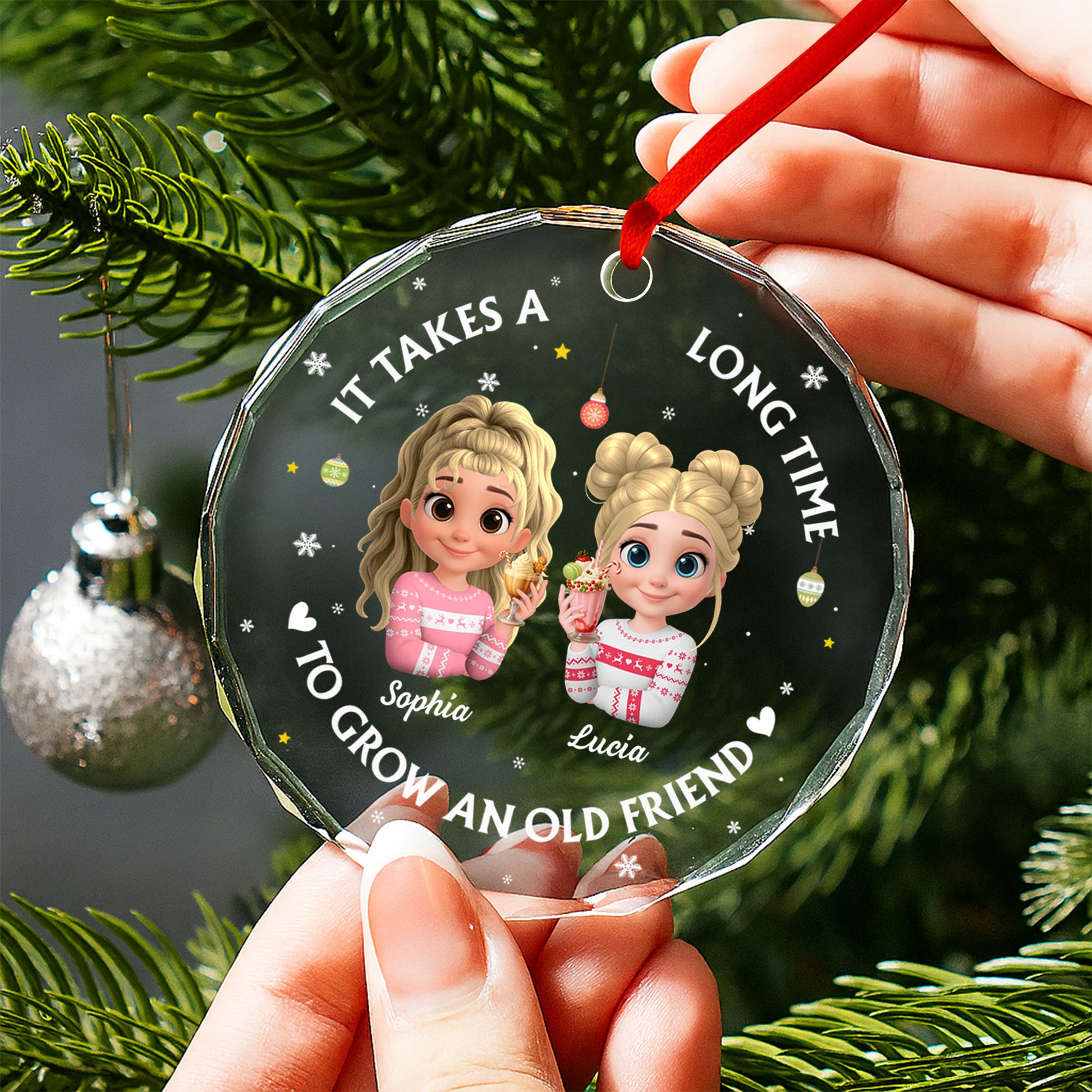 It Takes A Long Time To Grow An Old Friend, Girls In Christmas Sweaters