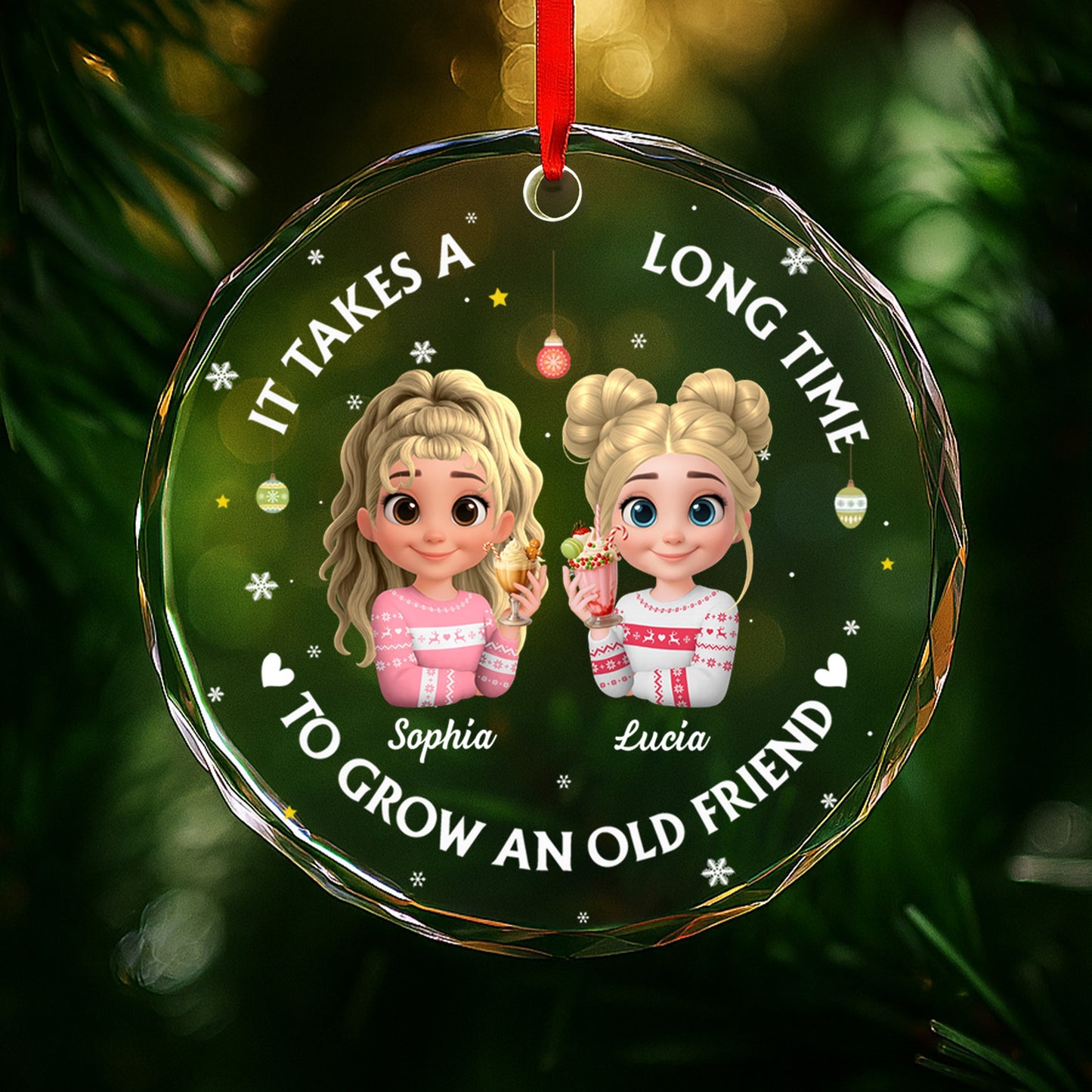 It Takes A Long Time To Grow An Old Friend, Girls In Christmas Sweaters